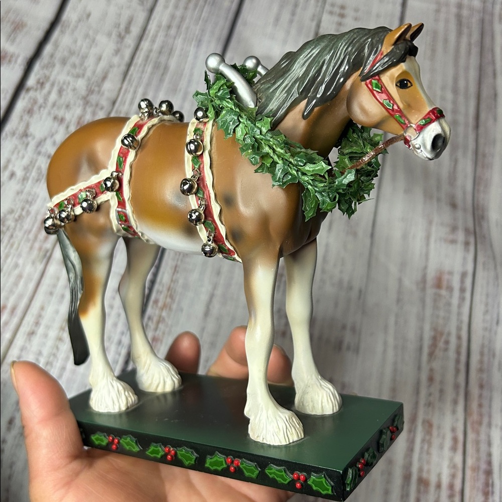 2004 The Trail of Painted Ponies Christmas Clydesdale 12203 Jingle Bells